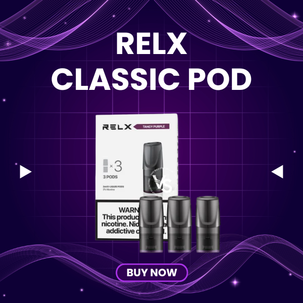 RELX Classic Pod flavor list Singapore ready stock