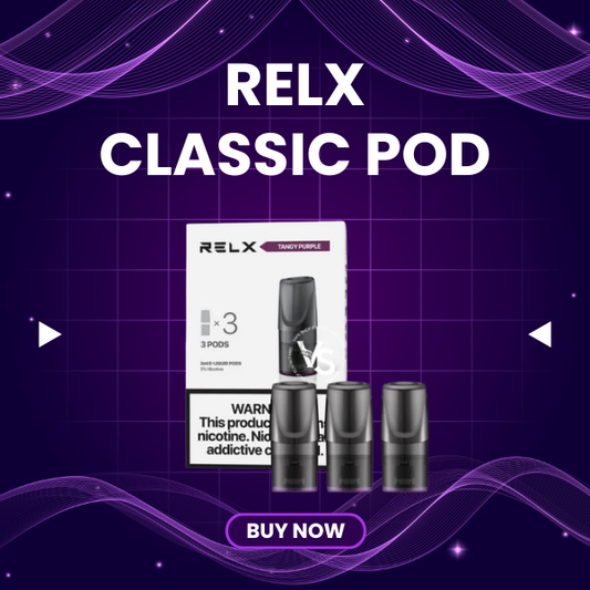 RELX Classic Pod flavor list Singapore ready stock