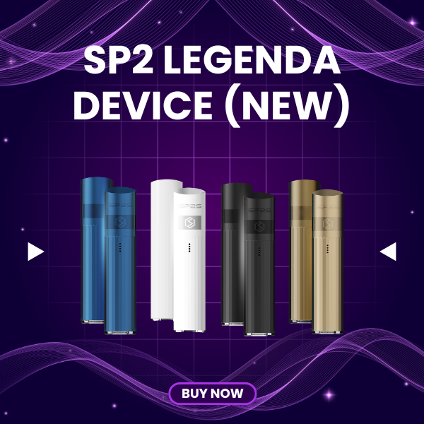 SP2 Legenda Device Titanium Black Closed Pod System For SG Vapers